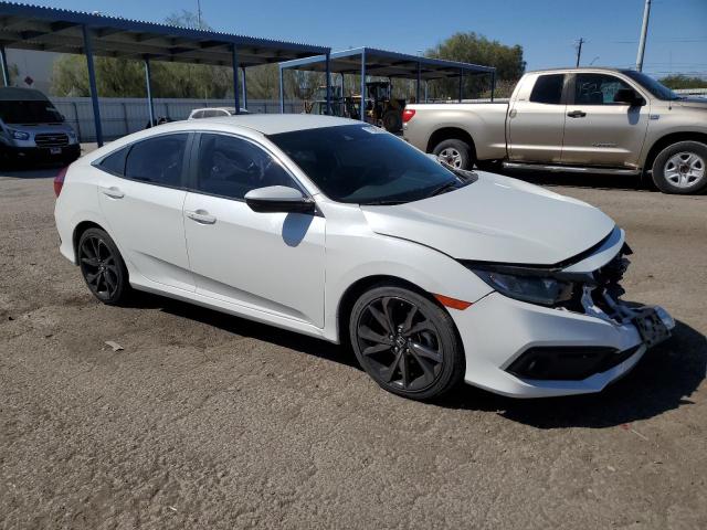 19XFC2F82LE212078 - 2020 HONDA CIVIC SPORT WHITE photo 4