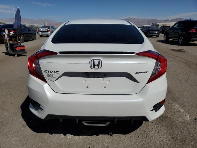 19XFC2F82LE212078 - 2020 HONDA CIVIC SPORT WHITE photo 6