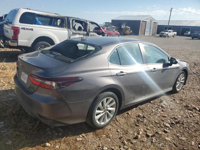4T1C11AK3MU461431 - 2021 TOYOTA CAMRY LE CHARCOAL photo 3
