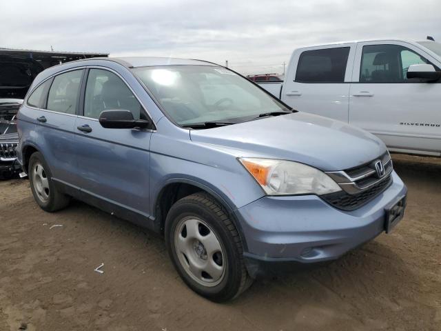 JHLRE4H36AC006872 - 2010 HONDA CR-V LX BLUE photo 4