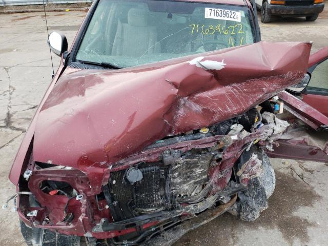 5TBDT44156S535469 - 2006 TOYOTA TUNDRA DOUBLE CAB SR5 BURGUNDY photo 11