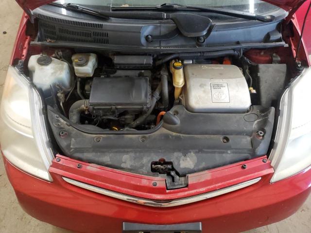 JTDKB20U777643643 - 2007 TOYOTA PRIUS RED photo 11