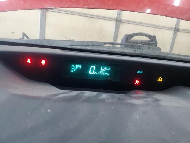 JTDKB20U777643643 - 2007 TOYOTA PRIUS RED photo 9