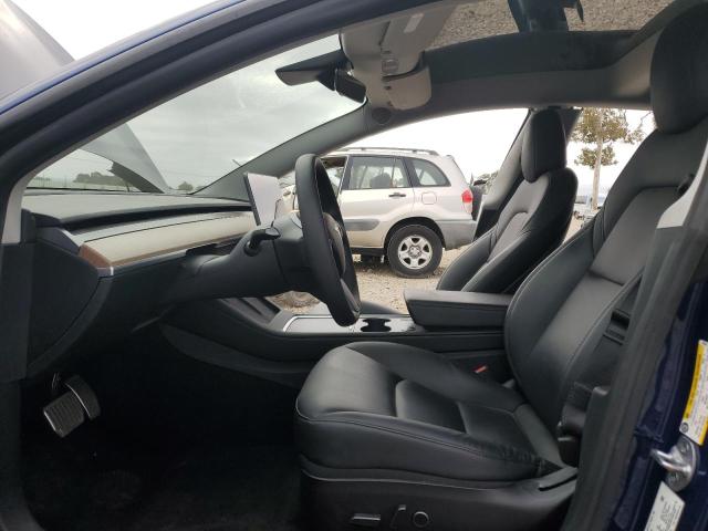 5YJ3E1EB2NF363553 - 2022 TESLA MODEL 3 Azul foto 7