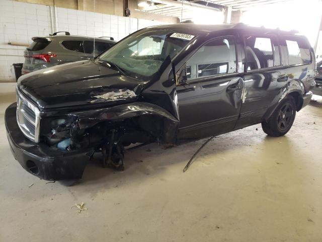 1D4HB48N45F613055 - 2005 DODGE DURANGO SLT BLACK photo 1