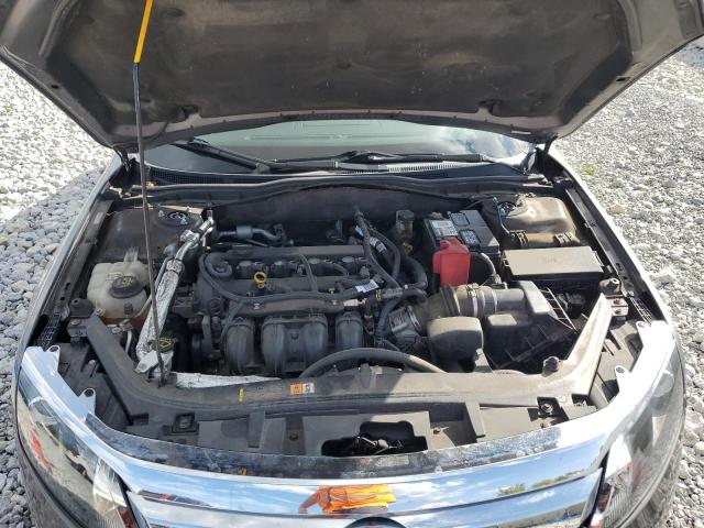 3FAHP0HA8CR391954 - 2012 FORD FUSION SE GRAY photo 11