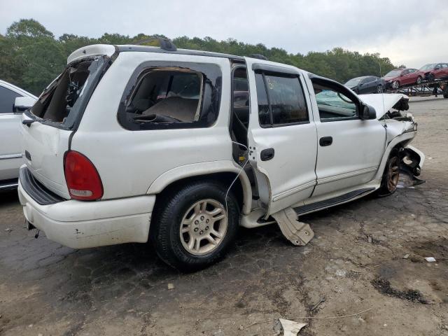 1D4HR58NX3F575684 - 2003 DODGE DURANGO SLT PLUS WHITE photo 3