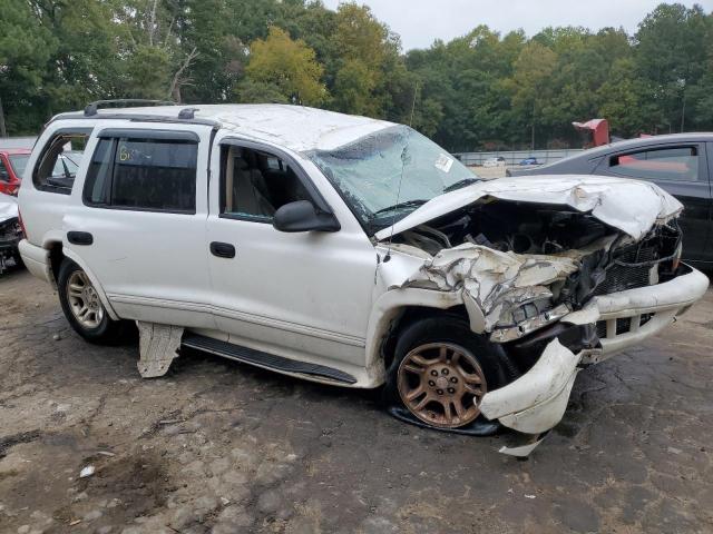 1D4HR58NX3F575684 - 2003 DODGE DURANGO SLT PLUS WHITE photo 4