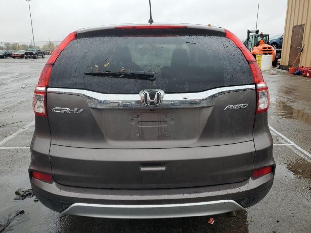 2HKRM4H57GH610042 - 2016 HONDA CR-V EX GRAY photo 6