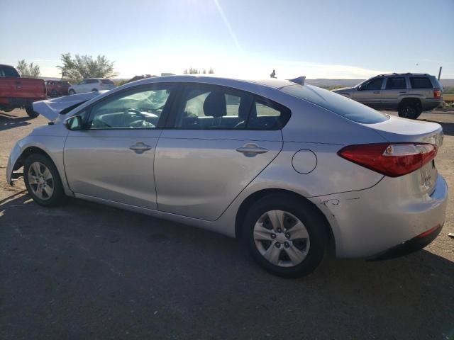 KNAFX4A61G5500503 - 2016 KIA FORTE LX GRAY photo 2