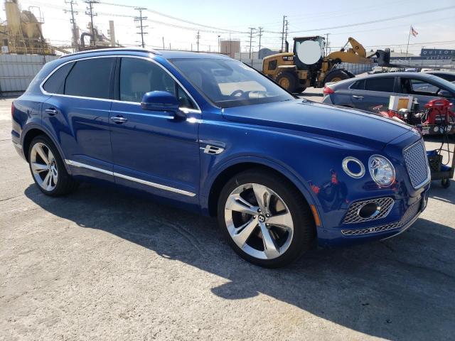 SJAAC2ZV6HC014258 - 2017 BENTLEY BENTAYGA BLUE photo 4