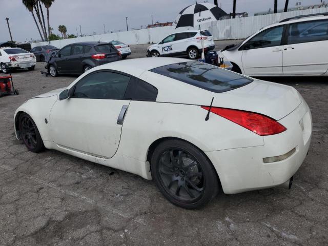 JN1BZ34D58M706174 - 2008 NISSAN 350Z COUPE WHITE photo 2