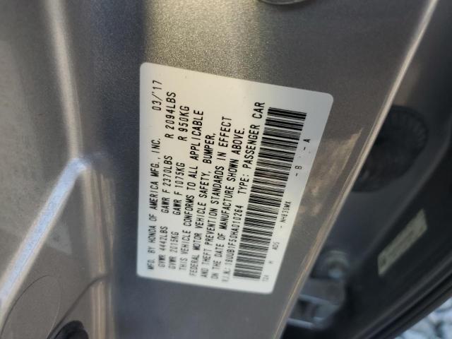 19UUB1F50HA010264 - 2017 ACURA TLX TECH SILVER photo 12