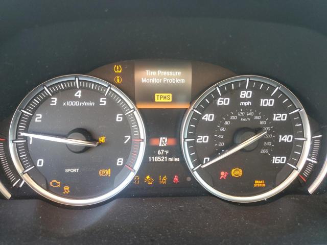 19UUB1F50HA010264 - 2017 ACURA TLX TECH SILVER photo 9