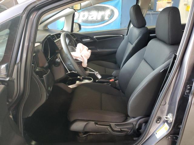 3HGGK5H84KM743908 - 2019 HONDA FIT EX GRAY photo 7