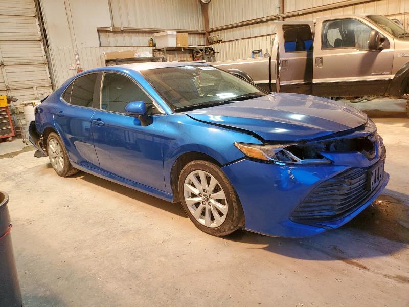 4T1B11HK1KU187869 - 2019 TOYOTA CAMRY L 蓝色 照片 4