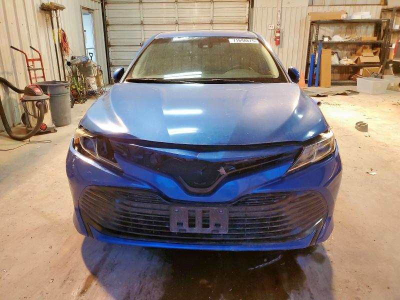 4T1B11HK1KU187869 - 2019 TOYOTA CAMRY L 蓝色 照片 5