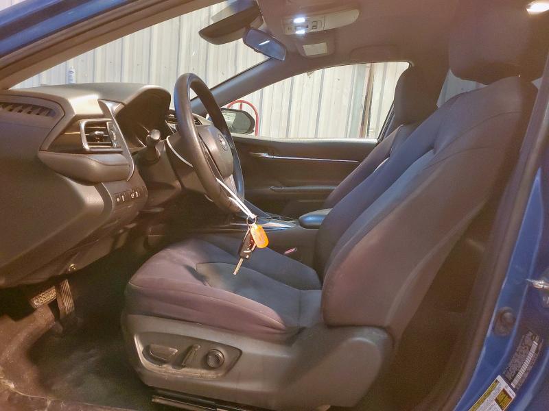 4T1B11HK1KU187869 - 2019 TOYOTA CAMRY L 蓝色 照片 7