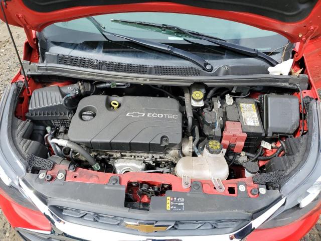 KL8CA6SA2NC033907 - 2022 CHEVROLET SPARK LS RED photo 11