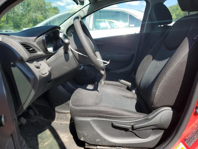 KL8CA6SA2NC033907 - 2022 CHEVROLET SPARK LS RED photo 7