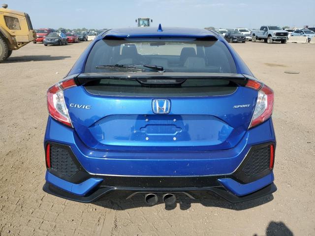 SHHFK7H46KU216698 - 2019 HONDA CIVIC SPORT ლურჯი ფოტო 6