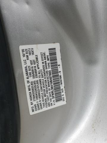 5FNRL38416B407603 - 2006 HONDA ODYSSEY EX SILVER photo 13