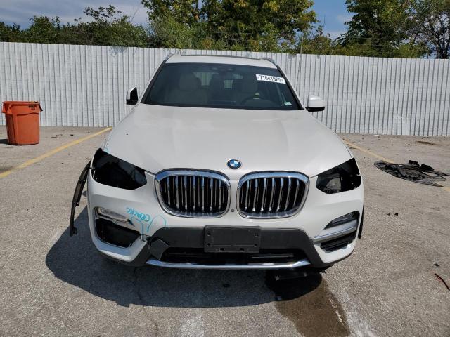 5UXTR9C56JLD58915 - 2018 BMW X3 XDRIVE30I WHITE photo 5