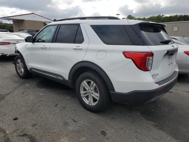 1FMSK8DH4LGC72057 - 2020 FORD EXPLORER XLT WHITE photo 2