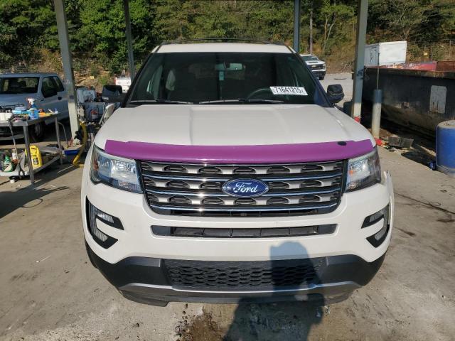1FM5K7D85HGB27219 - 2017 FORD EXPLORER XLT 白色 照片 5