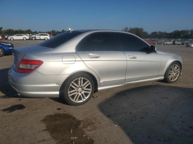 WDDGF81X48F090436 - 2008 MERCEDES-BENZ C 300 4MATIC SILVER photo 3