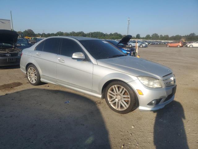 WDDGF81X48F090436 - 2008 MERCEDES-BENZ C 300 4MATIC SILVER photo 4