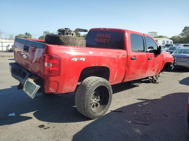 1GC1KVCG9BF250342 - 2011 CHEVROLET SILVERADO K2500 HEAVY DUTY RED photo 3