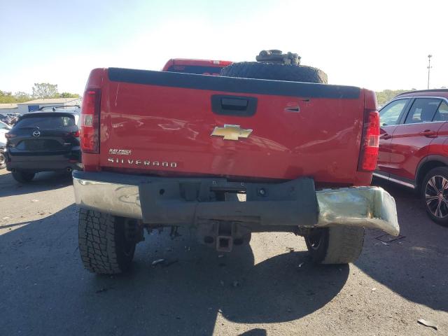 1GC1KVCG9BF250342 - 2011 CHEVROLET SILVERADO K2500 HEAVY DUTY RED photo 6