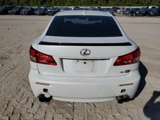 JTHBP5C28B5009113 - 2011 LEXUS IS F WHITE photo 6