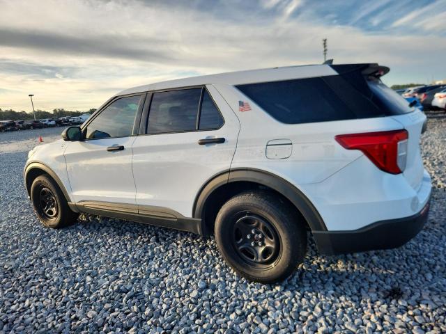 1FM5K8AB7NGB45898 - 2022 FORD EXPLORER POLICE INTERCEPTOR Білий фото 2