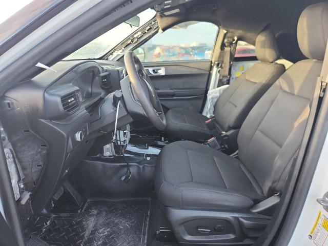 1FM5K8AB7NGB45898 - 2022 FORD EXPLORER POLICE INTERCEPTOR Білий фото 7