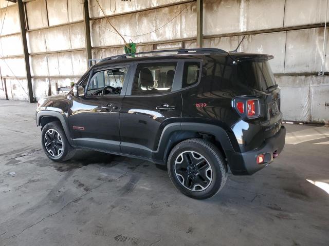ZACCJBCB0HPE63250 - 2017 JEEP RENEGADE TRAILHAWK BLACK photo 2