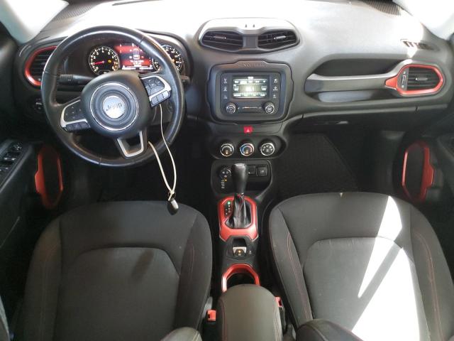 ZACCJBCB0HPE63250 - 2017 JEEP RENEGADE TRAILHAWK BLACK photo 8