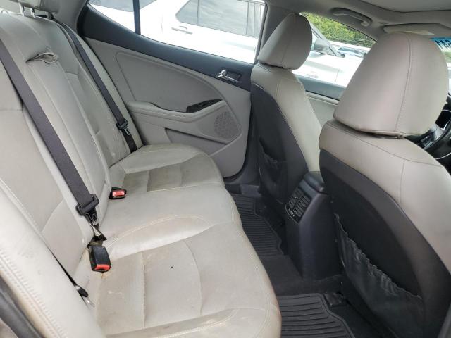 5XXGN4A75CG025742 - 2012 KIA OPTIMA EX GRAY photo 10