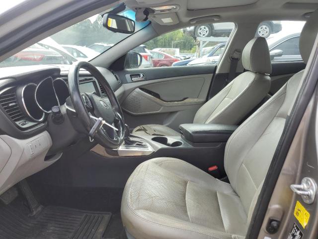 5XXGN4A75CG025742 - 2012 KIA OPTIMA EX GRAY photo 7