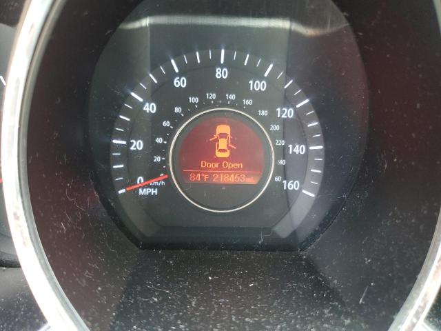 5XXGN4A75CG025742 - 2012 KIA OPTIMA EX GRAY photo 9