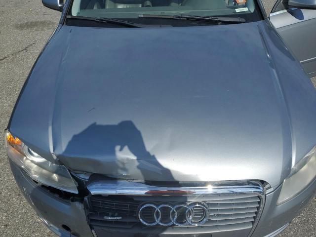 WAUDH78E57A063115 - 2007 AUDI A4 3.2 QUATTRO SILVER photo 11