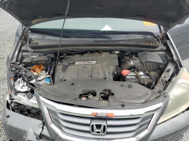 5FNRL3H77AB096598 - 2010 HONDA ODYSSEY EXL GRAY photo 12