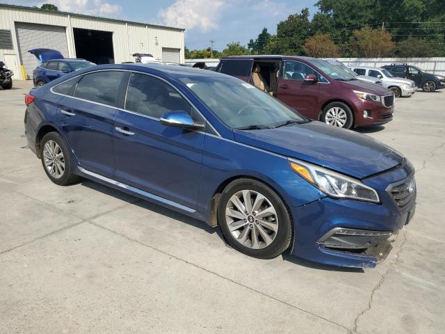 5NPE34AF6GH426666 - 2016 HYUNDAI SONATA SPORT BLUE photo 4