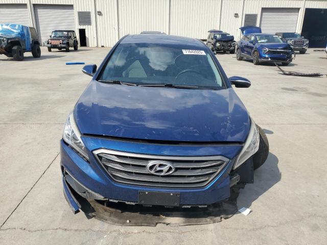 5NPE34AF6GH426666 - 2016 HYUNDAI SONATA SPORT BLUE photo 5