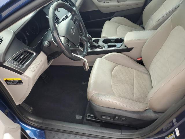 5NPE34AF6GH426666 - 2016 HYUNDAI SONATA SPORT BLUE photo 7