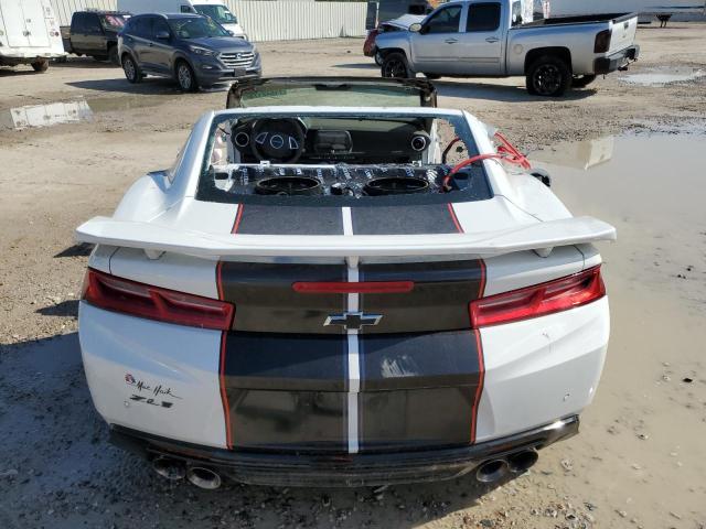 1G1FK1R63J0162989 - 2018 CHEVROLET CAMARO ZL1 WHITE photo 6