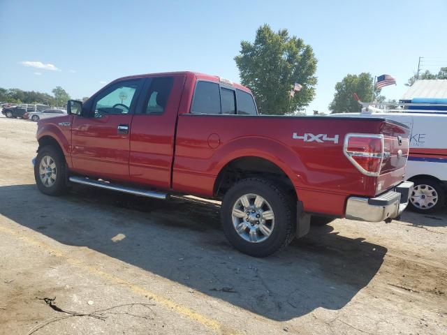 1FTFX1EFXBKD41180 - 2011 FORD F150 SUPER CAB RED photo 2