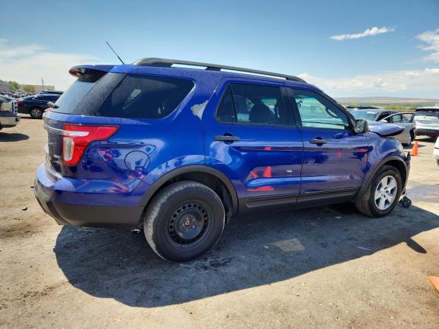 1FM5K8B88DGC41430 - 2013 FORD EXPLORER BLUE photo 3