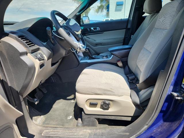 1FM5K8B88DGC41430 - 2013 FORD EXPLORER BLUE photo 7